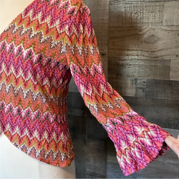 Doncaster open cardigan size 4 festival boho rainbow ruffle Barbie wanderlust - Picture 3 of 11